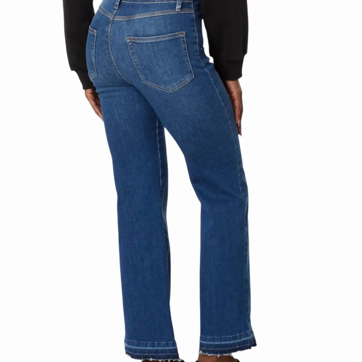 'holding Power' Relaxed Straight Denim In Blue
