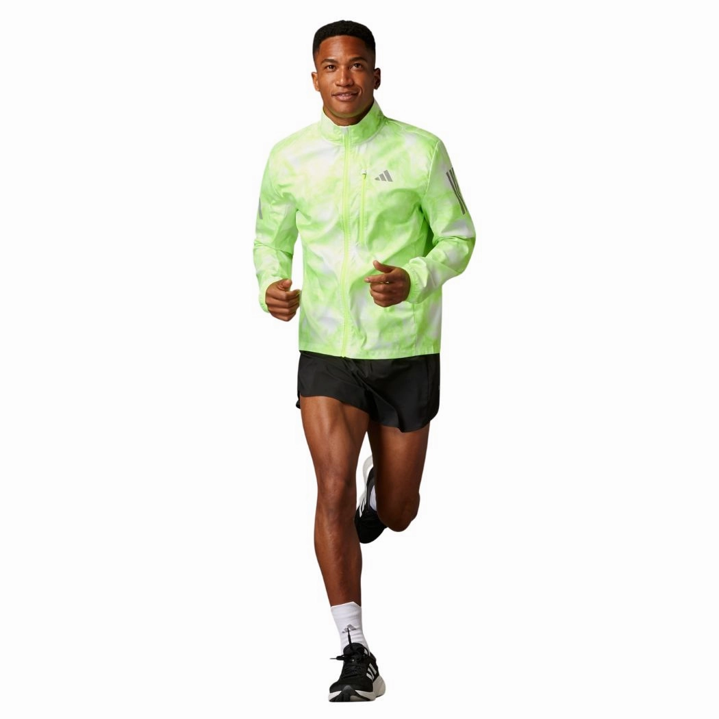 adidas Own The Run Allover Print Men's Jacket