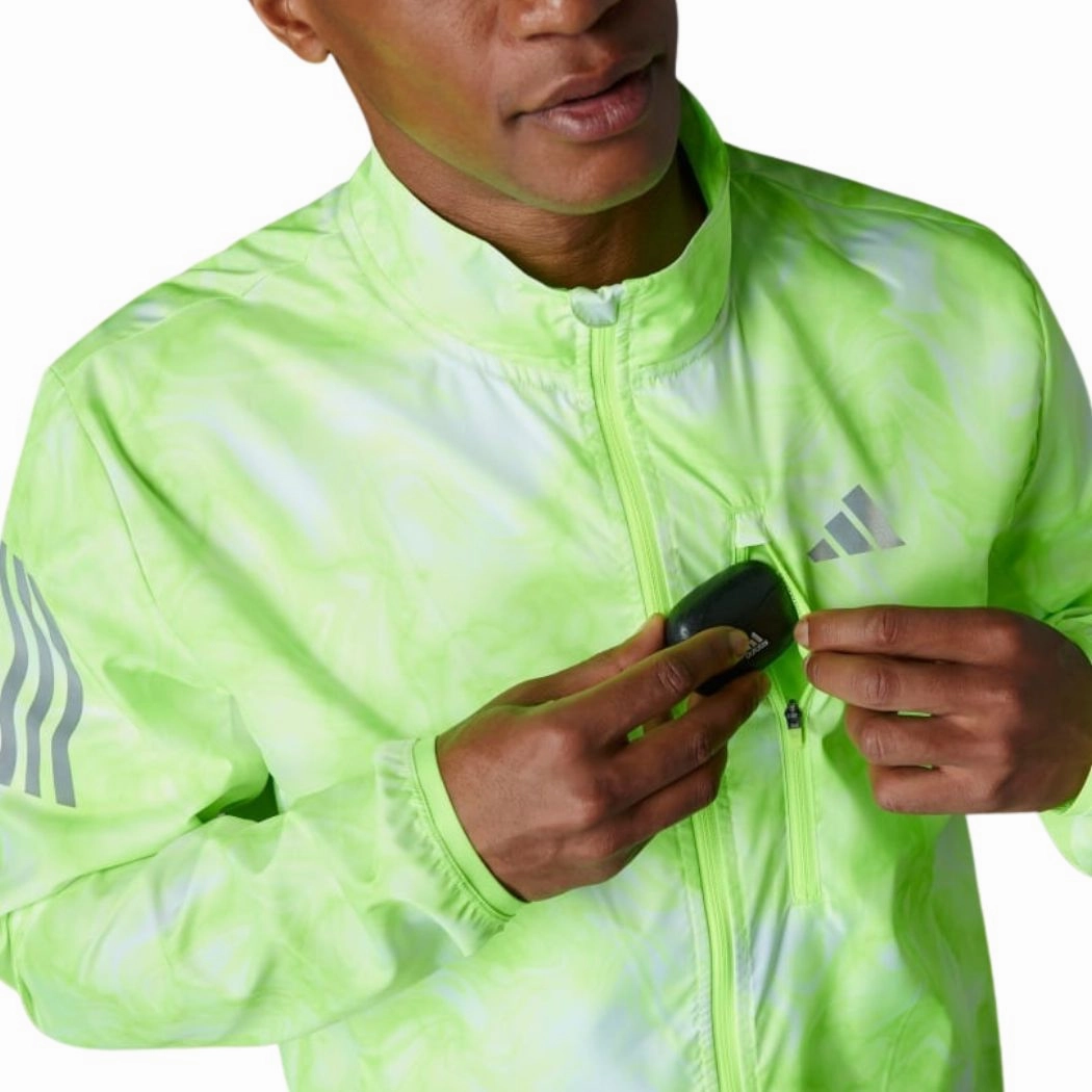 adidas Own The Run Allover Print Men's Jacket