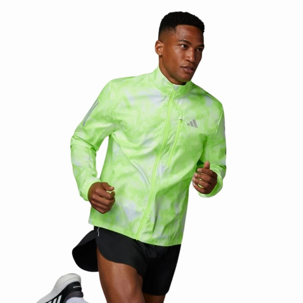 adidas Own The Run Allover Print Men's Jacket