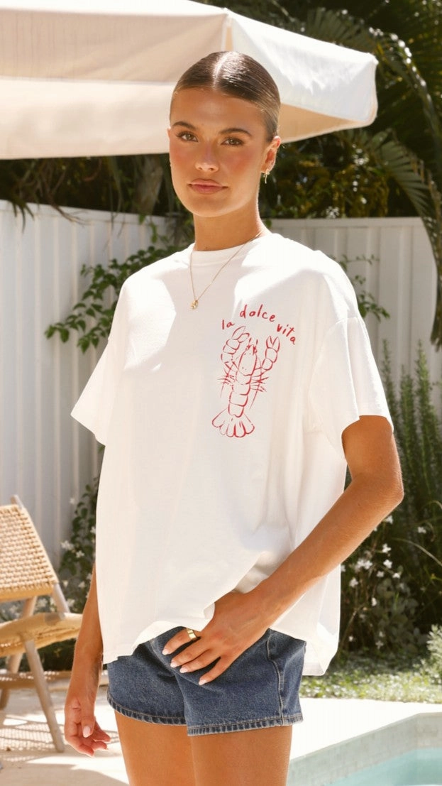 Amalfi Tee - White