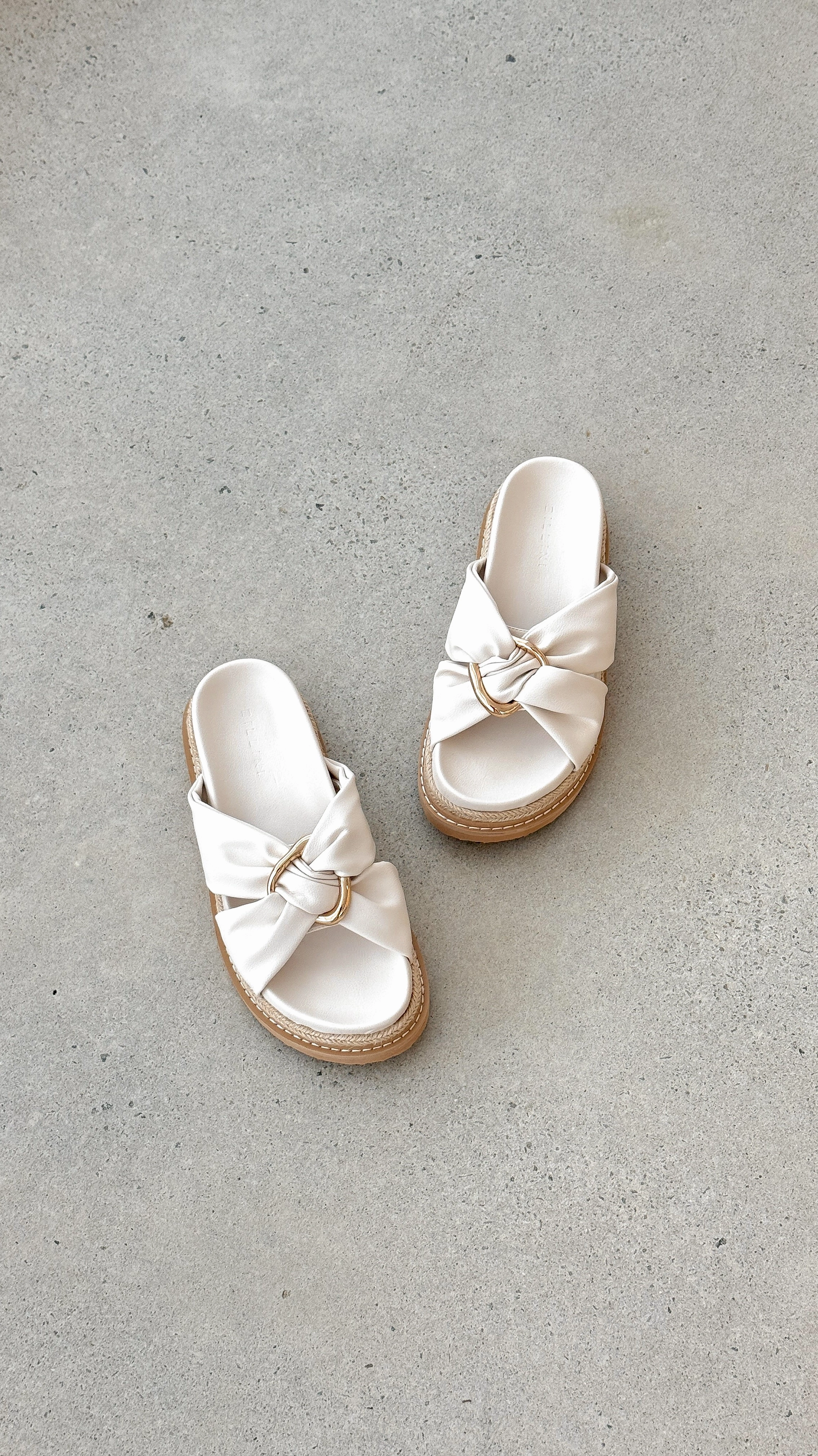 Ambrose Slides - Ivory