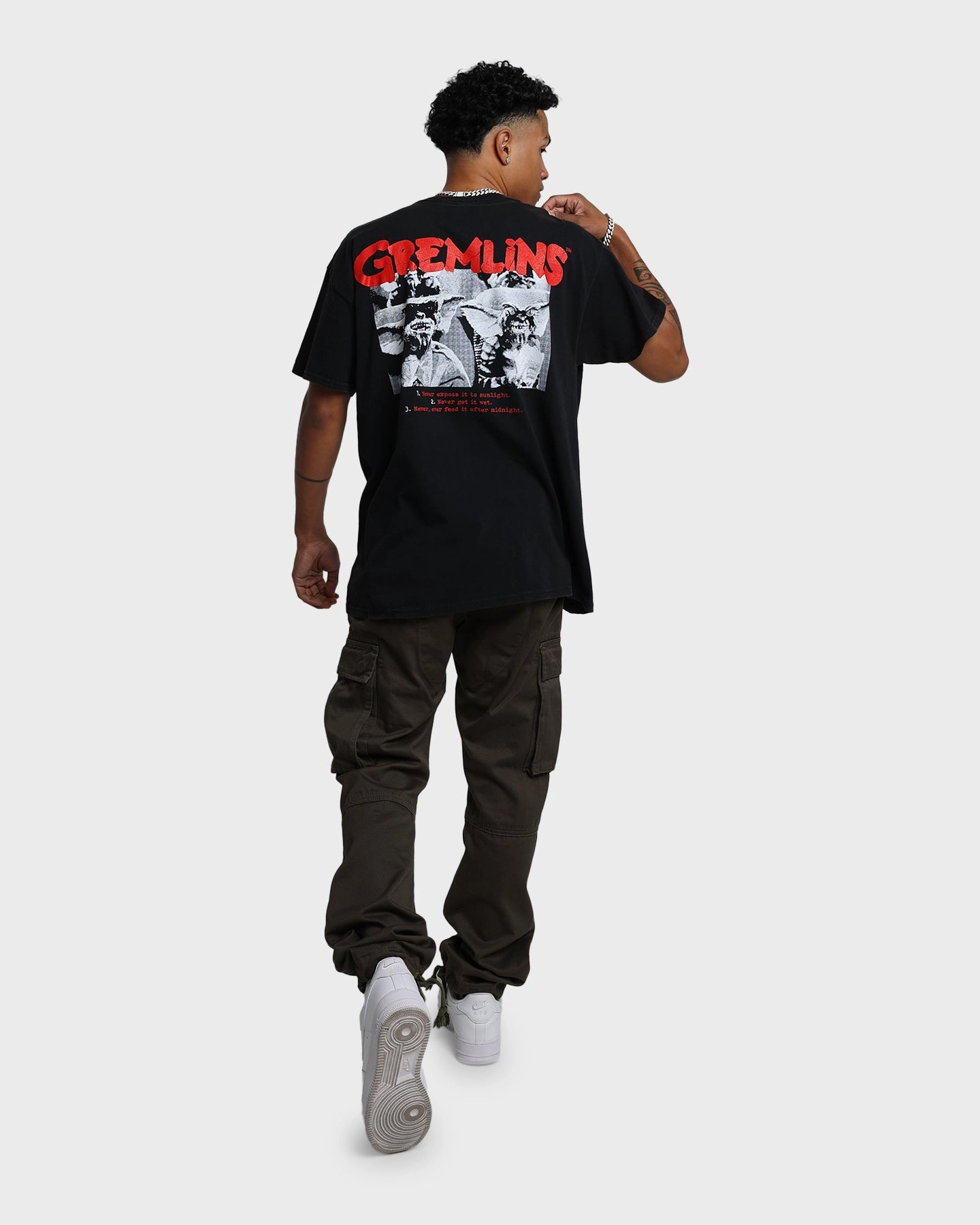 American Thrift X Gremlins Gremlins Vintage T-Shirt Black Wash