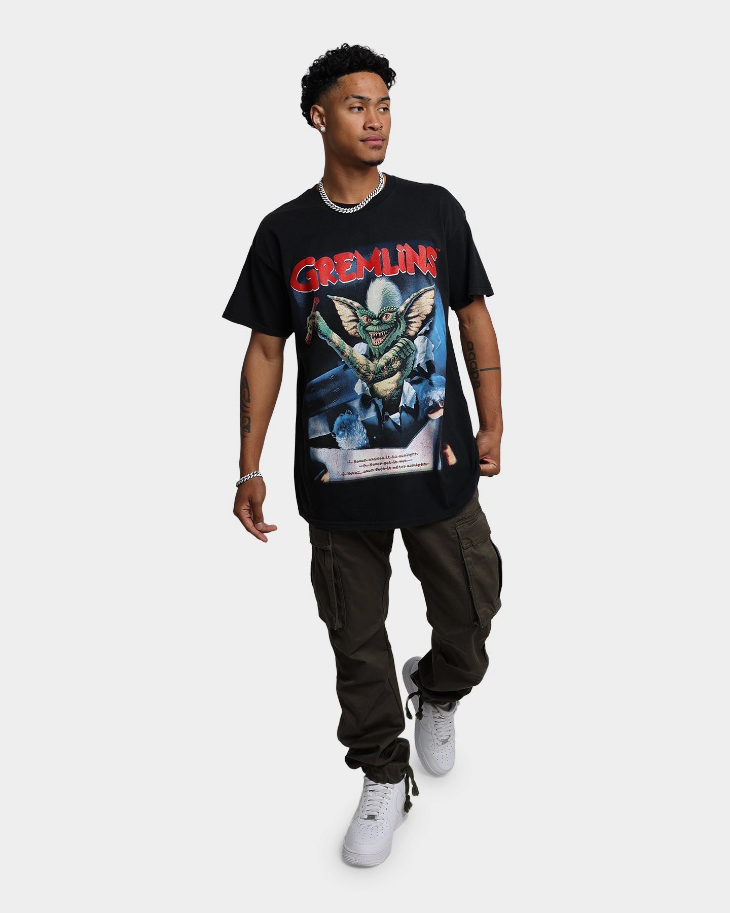 American Thrift X Gremlins Gremlins Vintage T-Shirt Black Wash