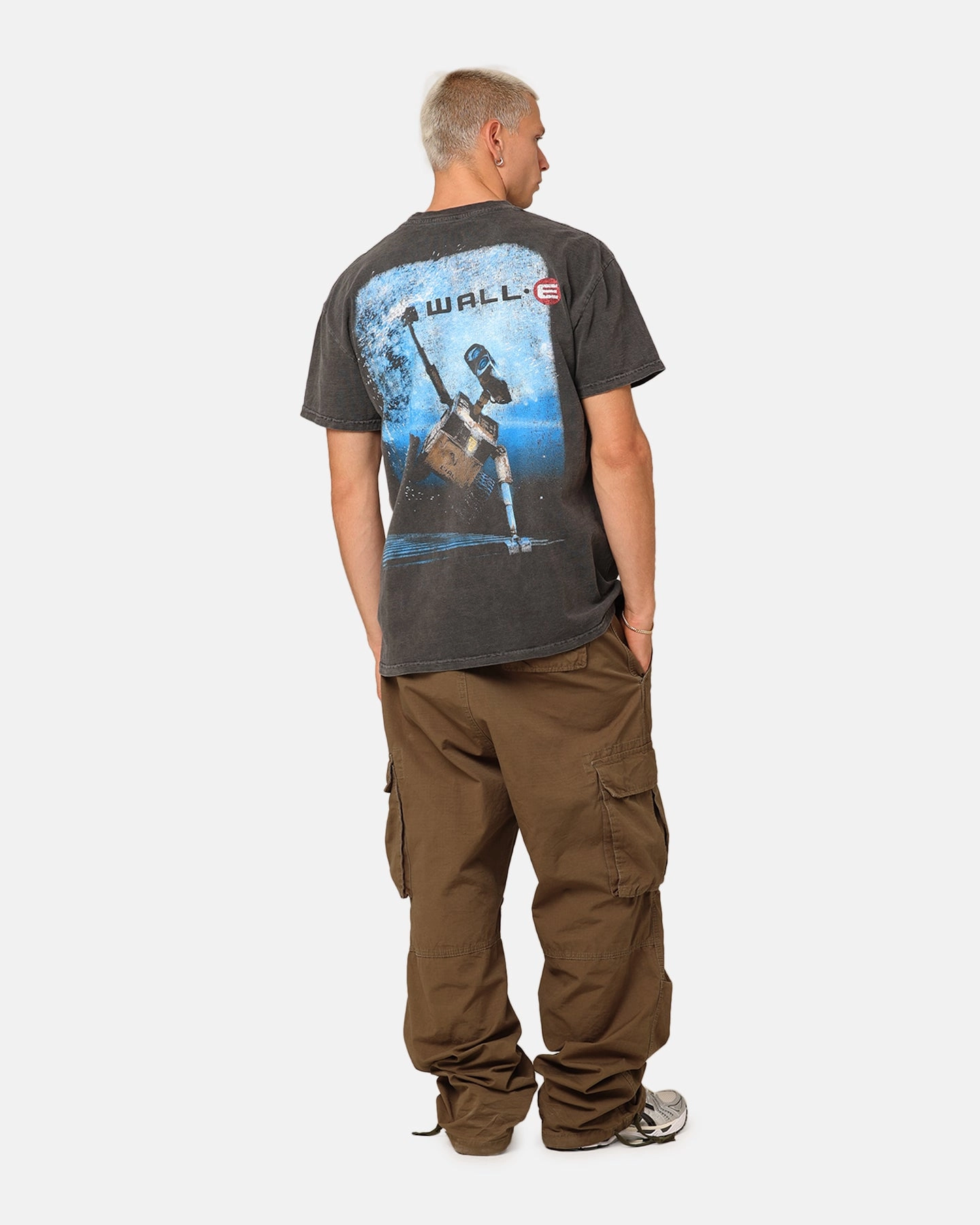 American Thrift X Pixar Wall.E Heavyweight T-Shirt Black Wash