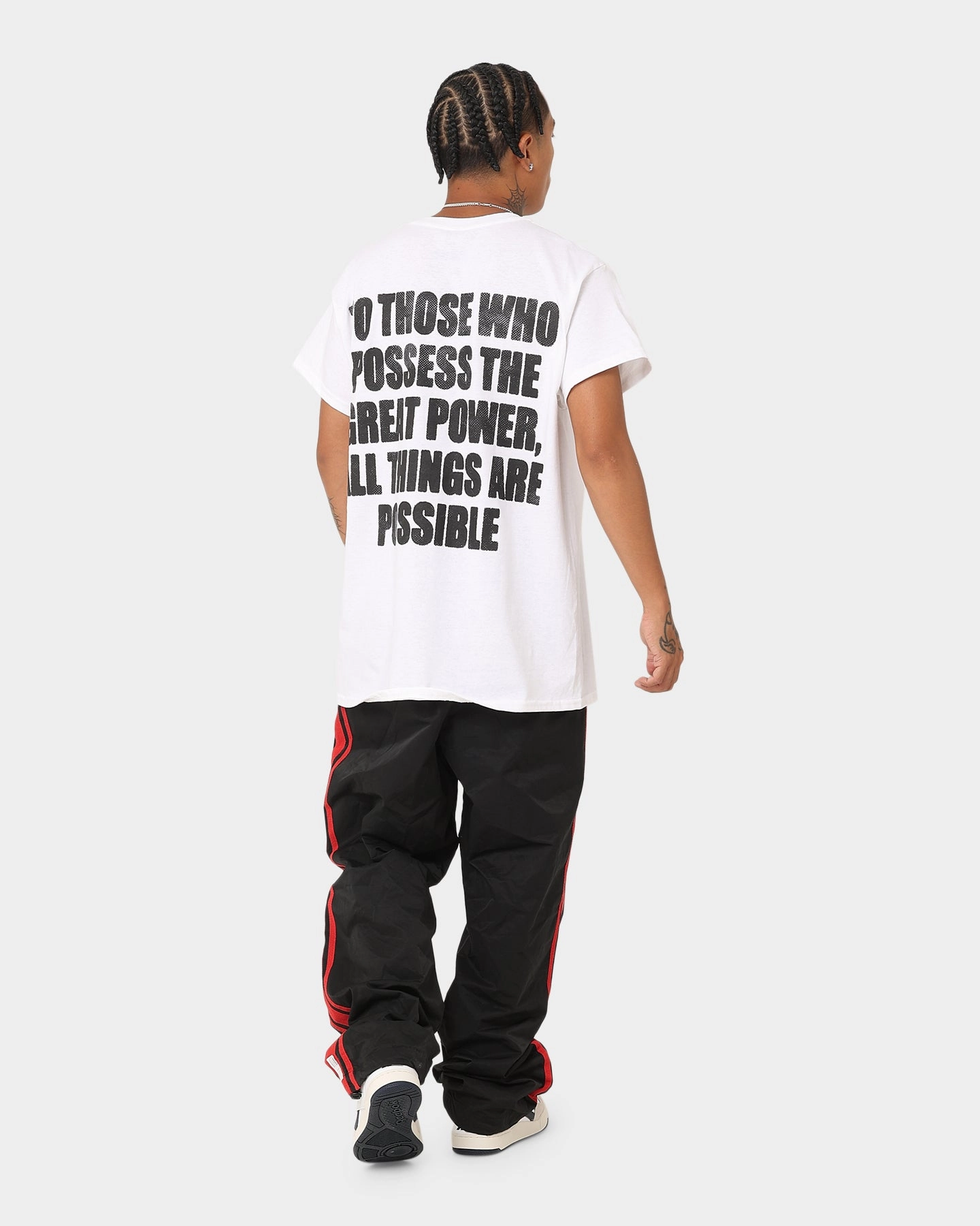 American Thrift X Power Rangers Power Rangers Vintage T-Shirt White