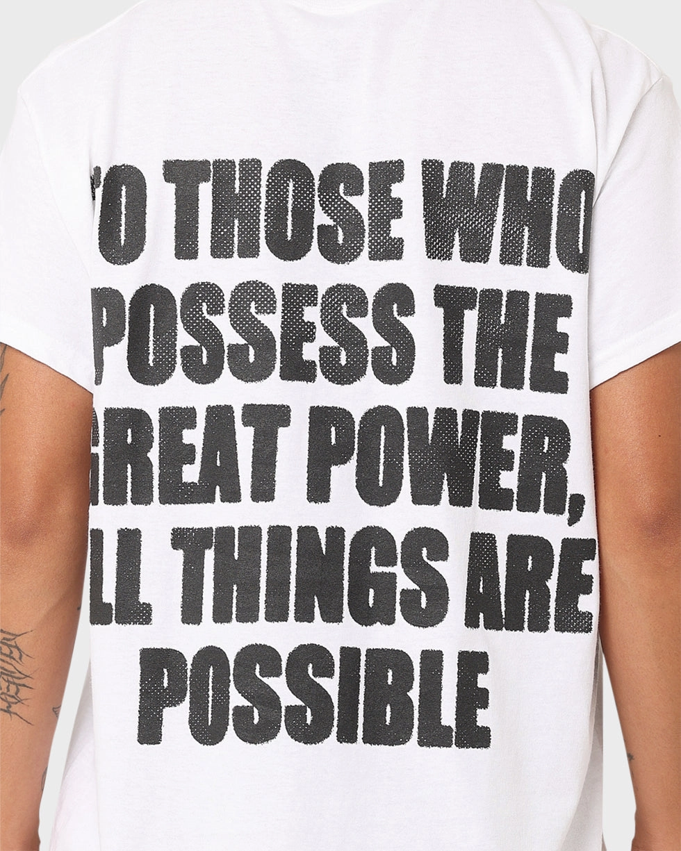 American Thrift X Power Rangers Power Rangers Vintage T-Shirt White