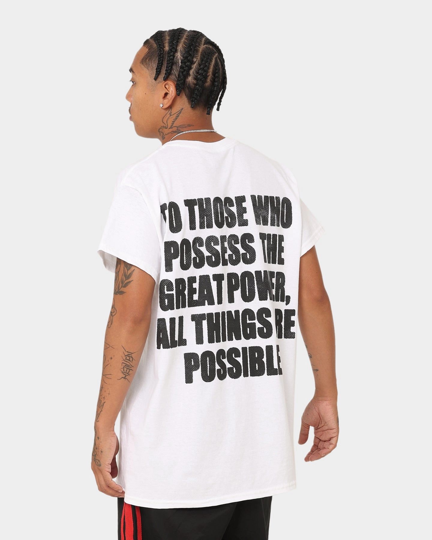 American Thrift X Power Rangers Power Rangers Vintage T-Shirt White