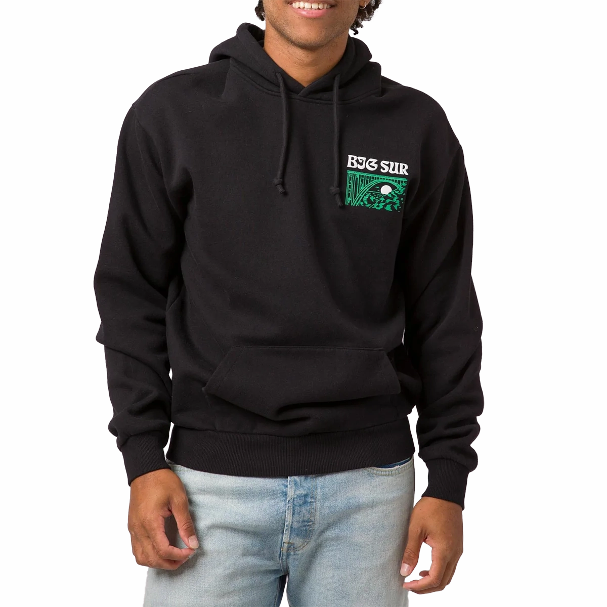 Big Sur Puff Print Bridges Hoodie