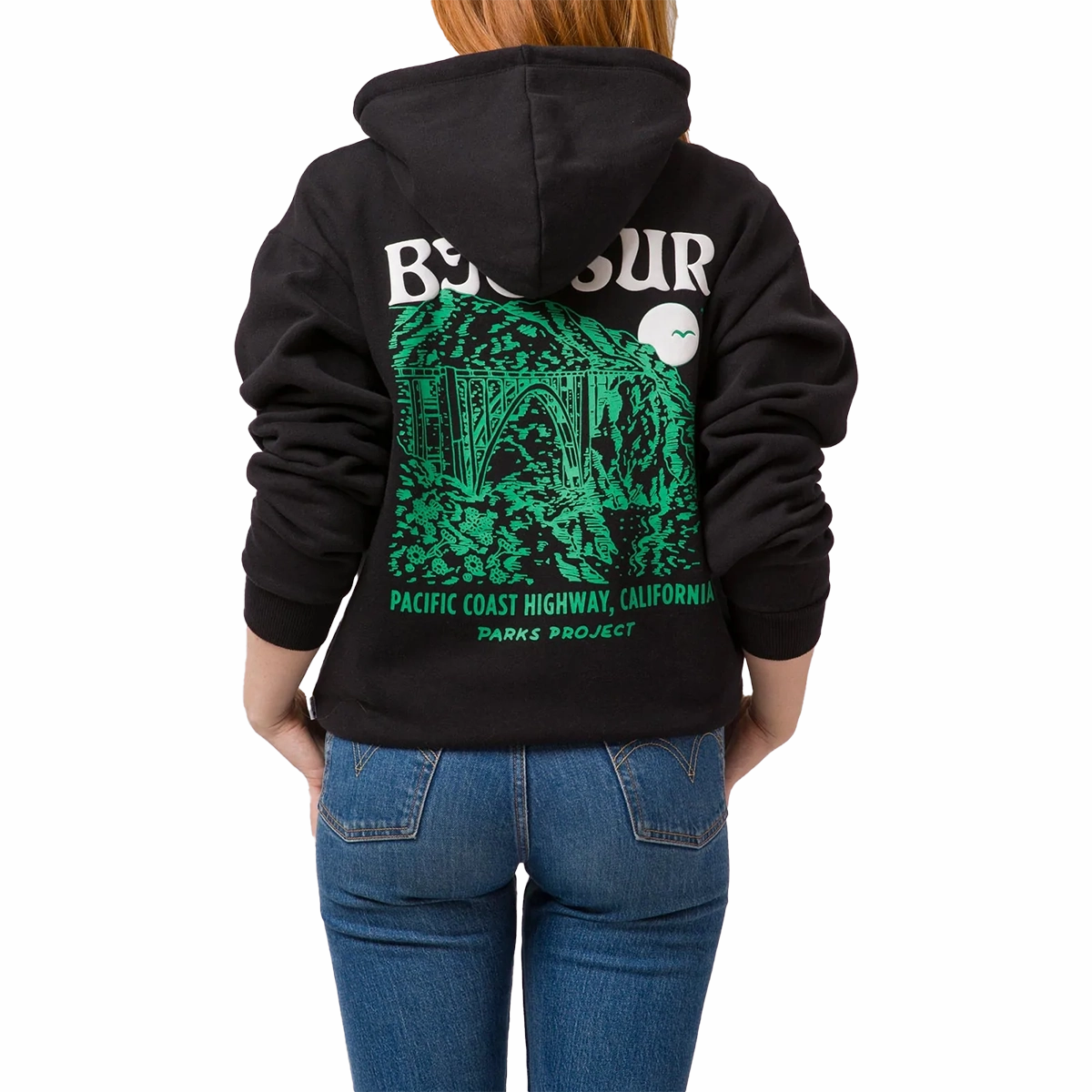 Big Sur Puff Print Bridges Hoodie