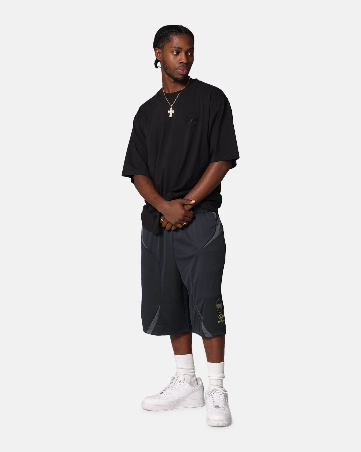 Boiler Room Rhiinestone T-Shirt Black