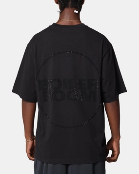 Boiler Room Rhiinestone T-Shirt Black