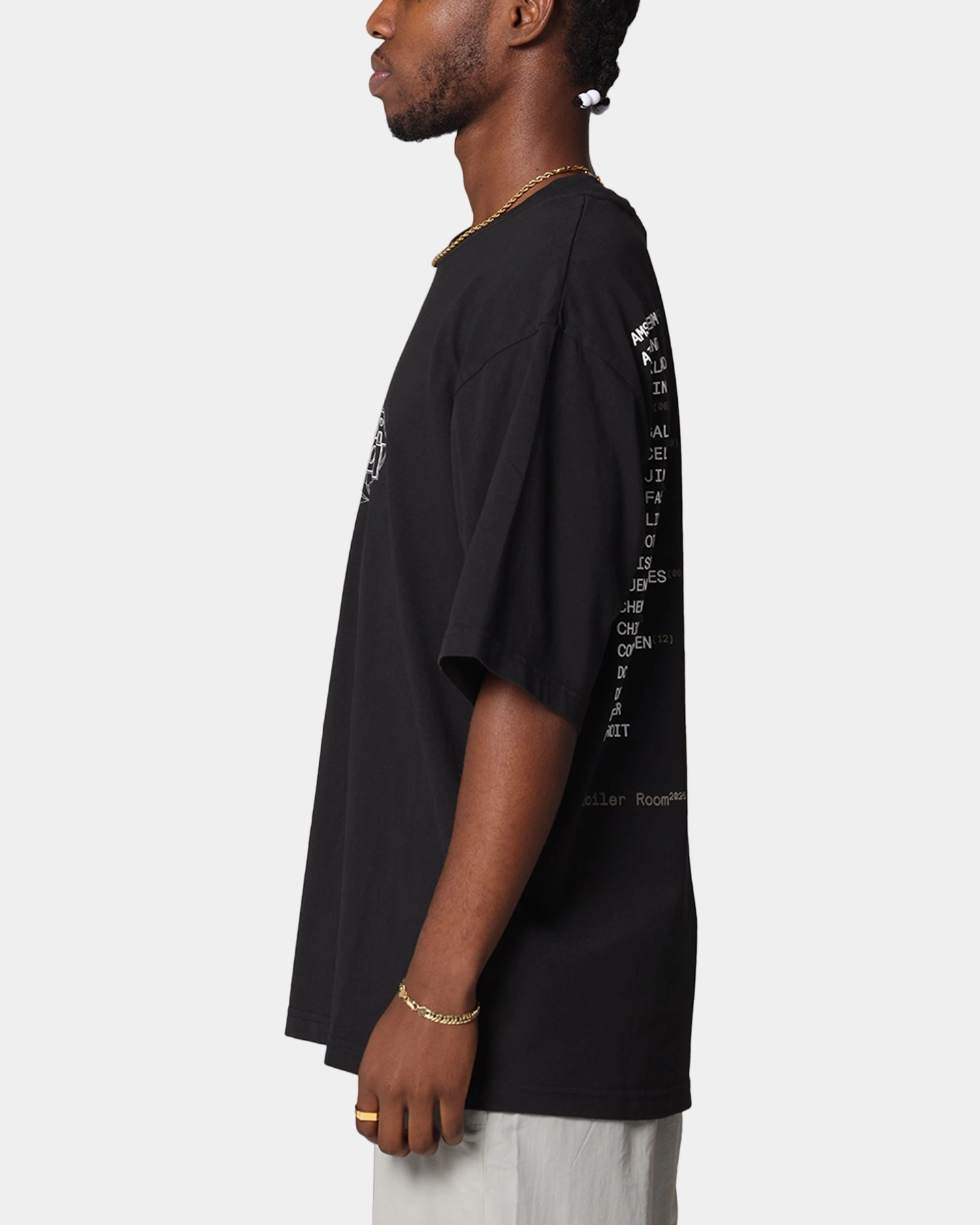 Boiler Room World Tour T-Shirt Black