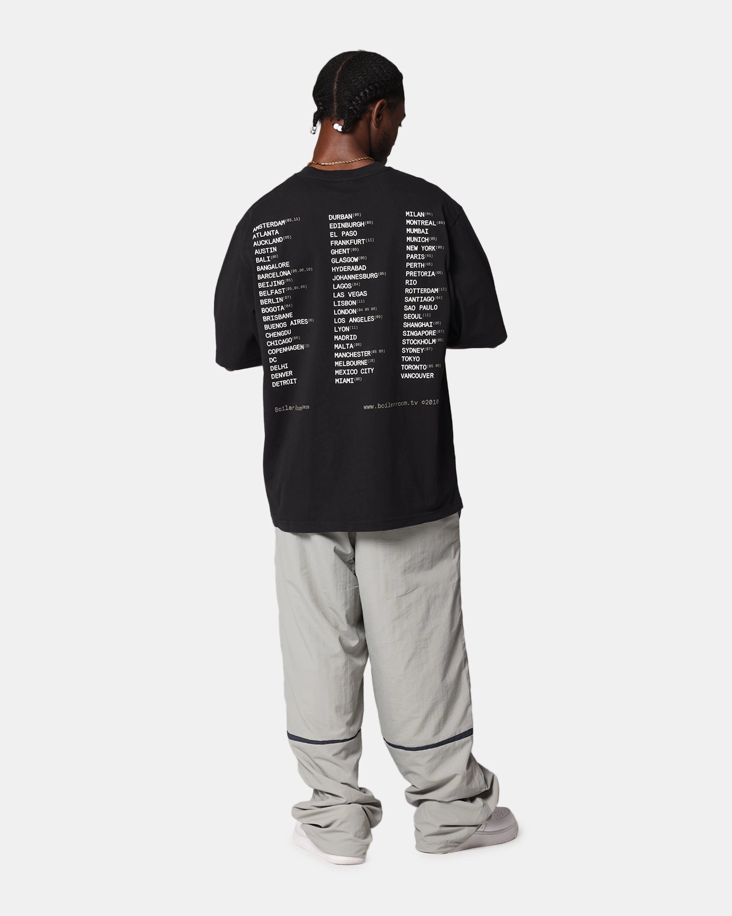 Boiler Room World Tour T-Shirt Black