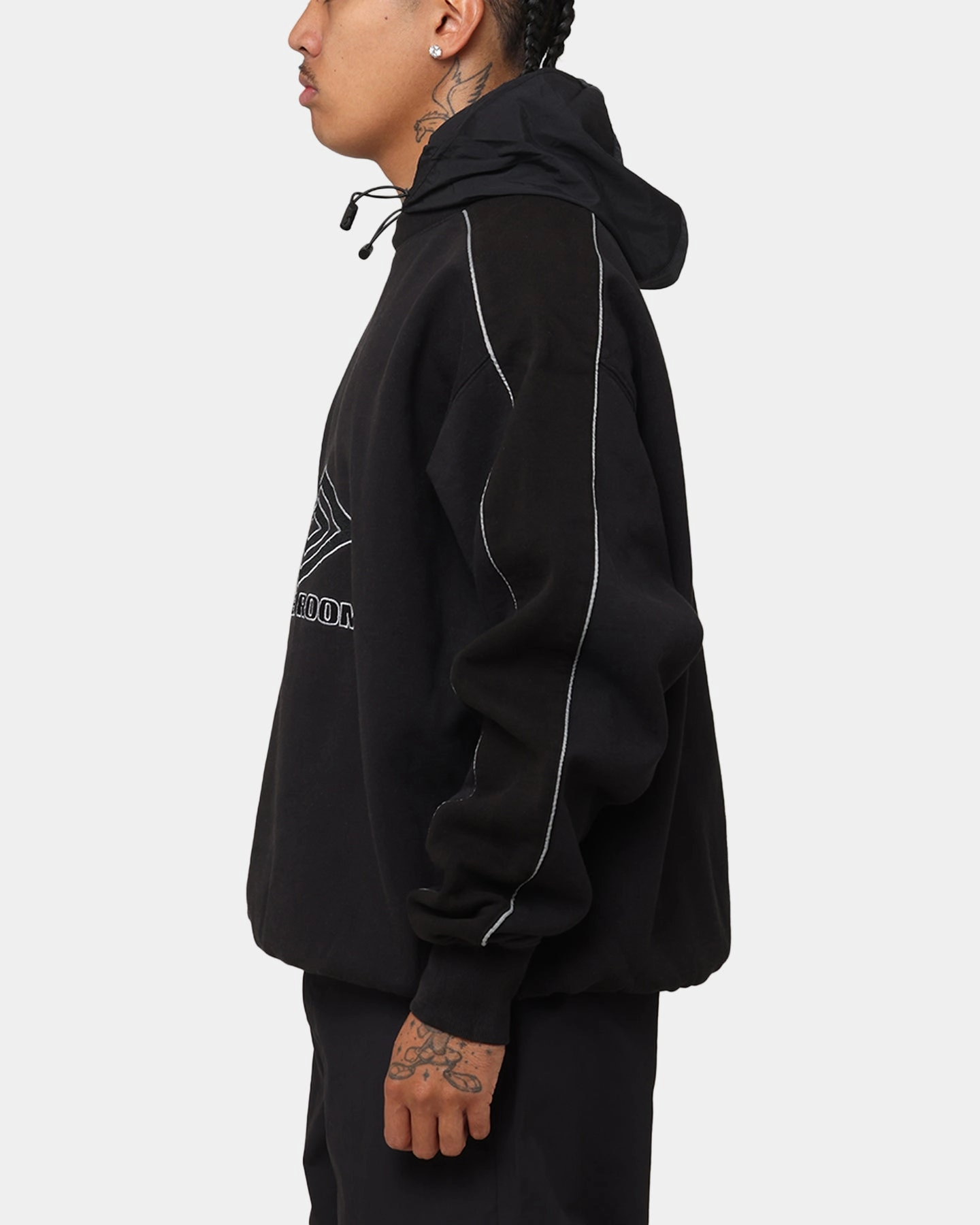 Boiler Room X Umbro Hoodie Black