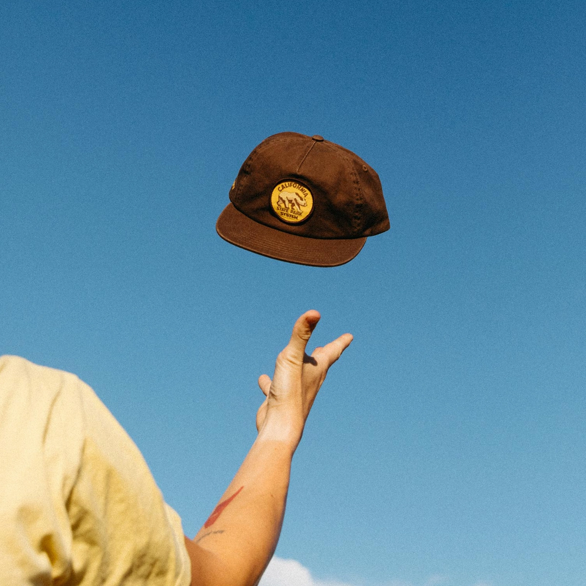 California State Park System Vintage Bear Patch Hat
