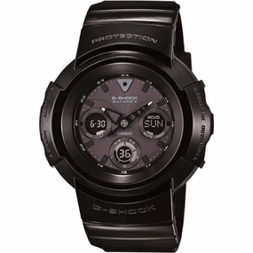 Casio Men's Watch - G-Shock Analog-Digital Black Dial Resin Strap | AWGM510BB-1A