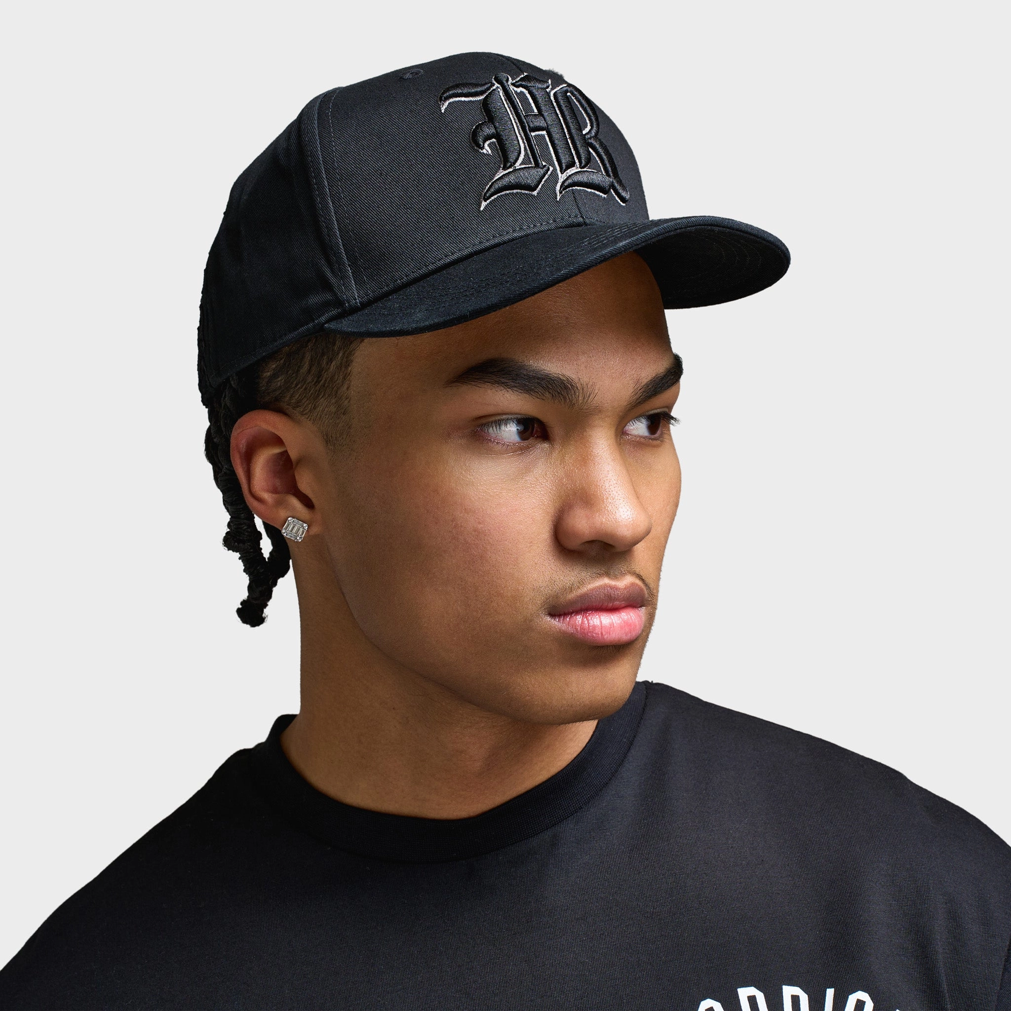 Hoodrich Helix 5 Panel Snapback / Black