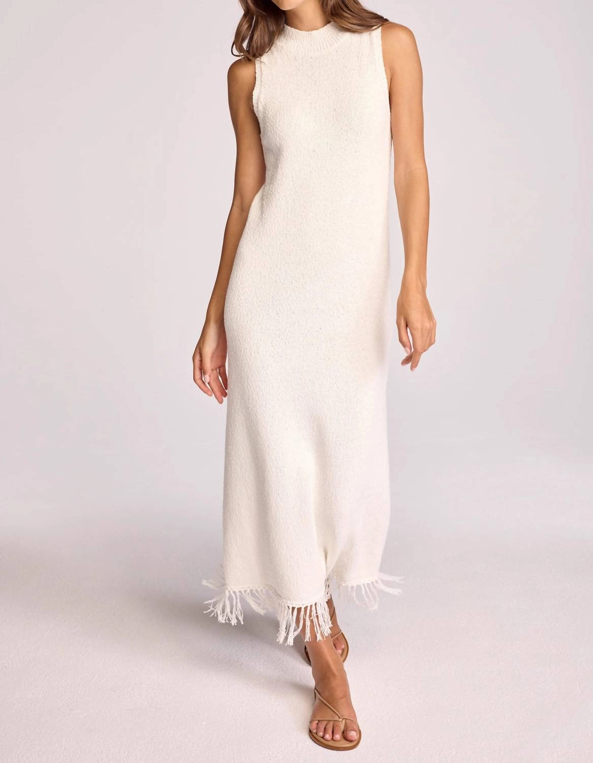 India Midi Dress In Cream