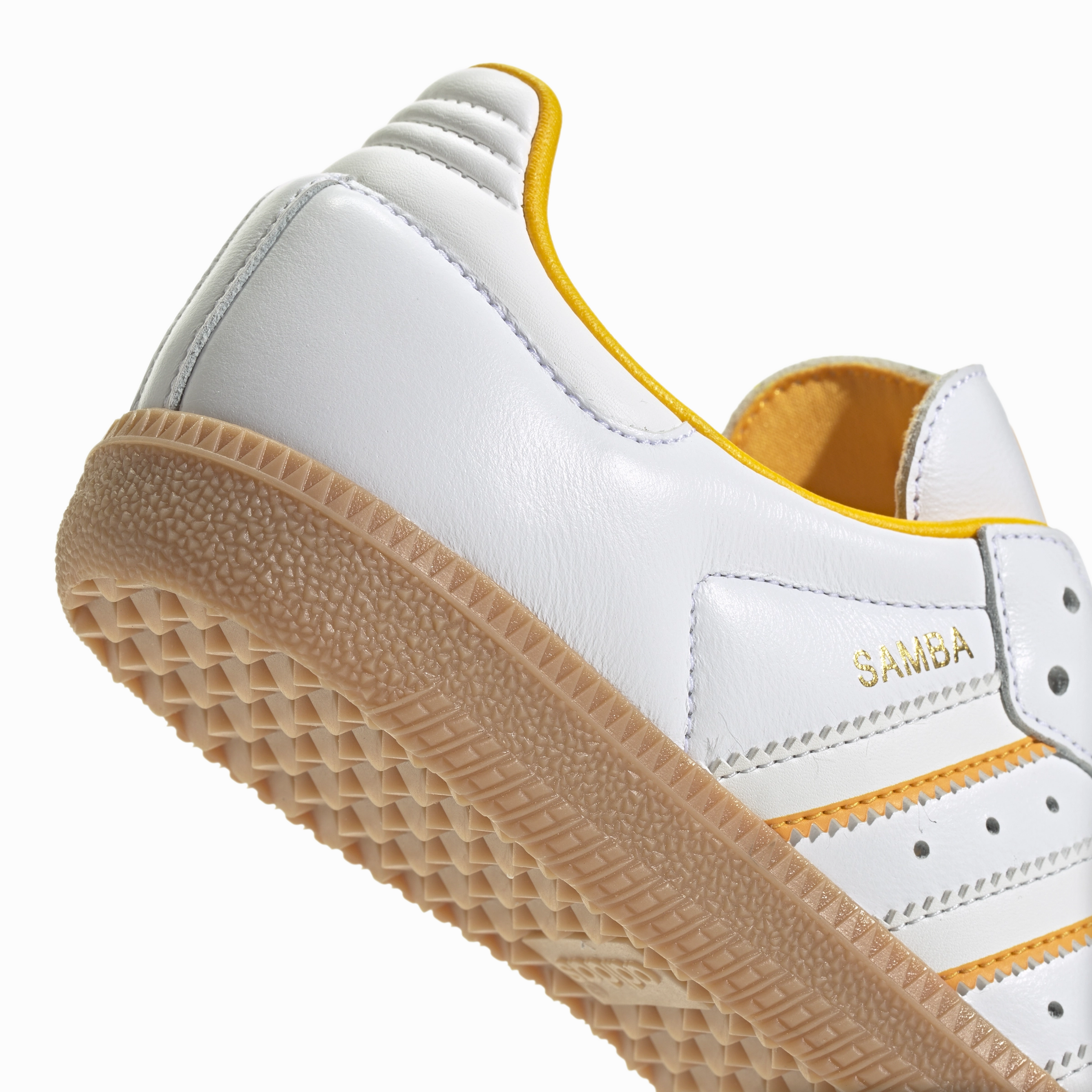 Kids Samba OG 'Crystal White Crew Yellow'
