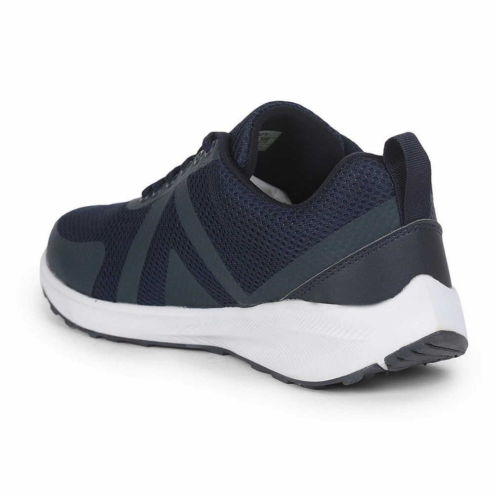 Leap7x Lacing Sports Shoes For Men (N.Blue) VOONIK-05 By Liberty