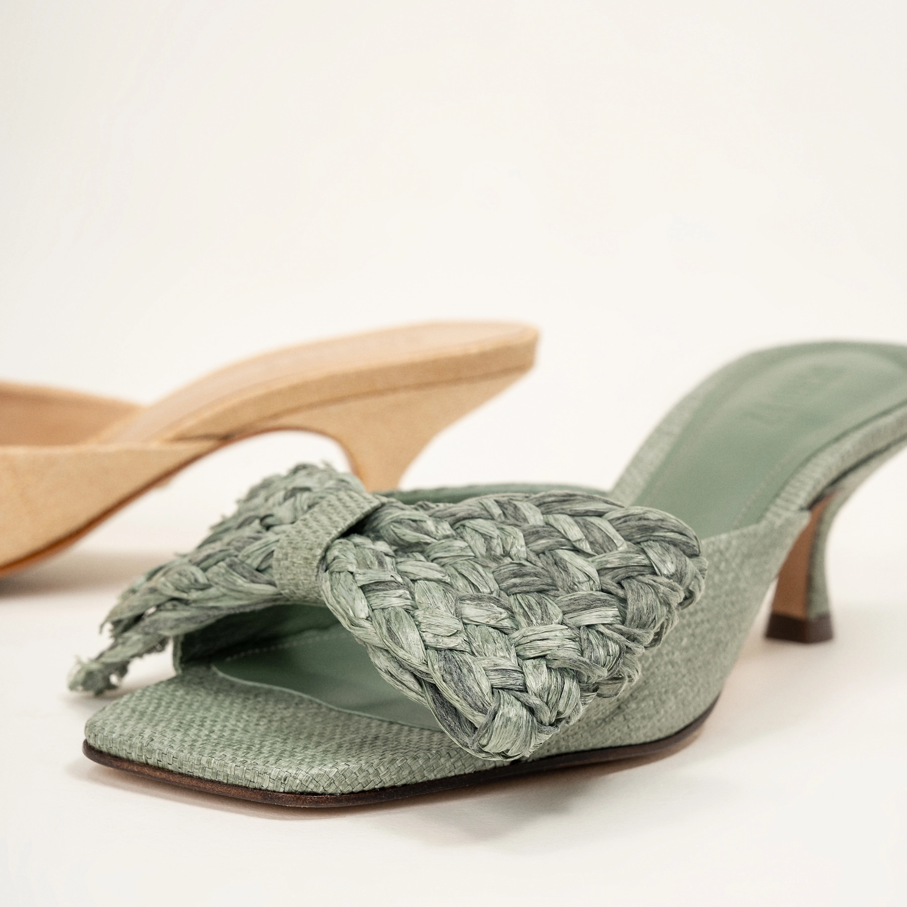 Lienne Straw Sandal