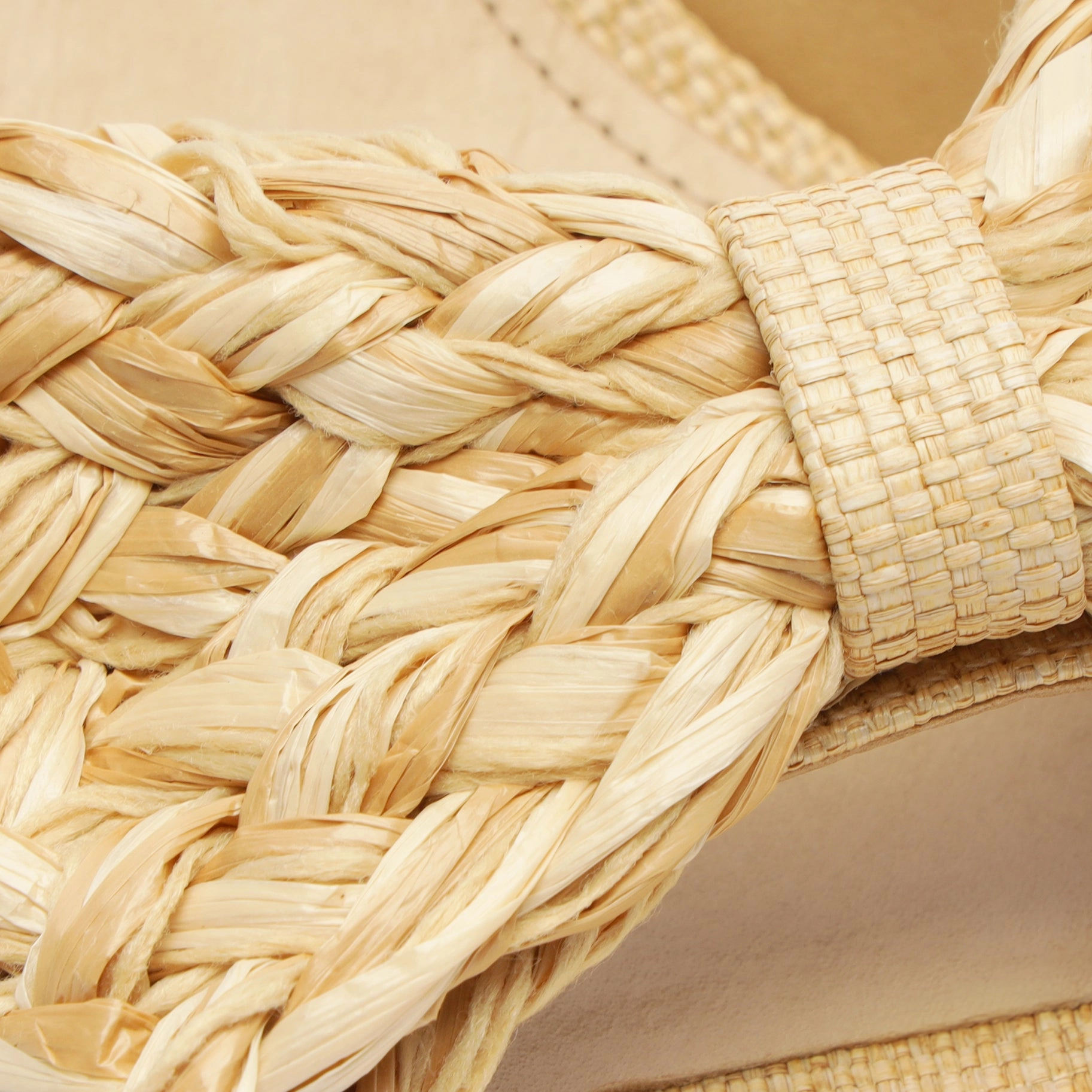 Lienne Straw Sandal