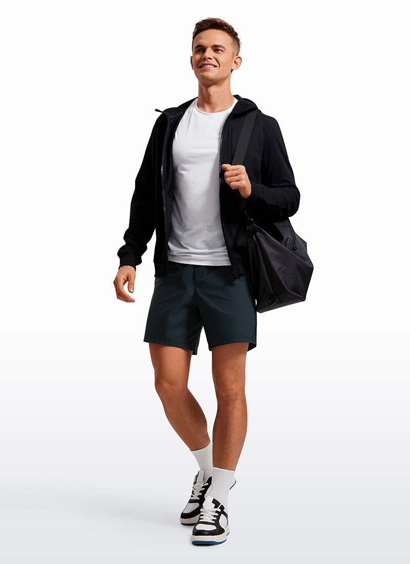 Lightweight Athletic Pocketed Shorts 7''- Linerless