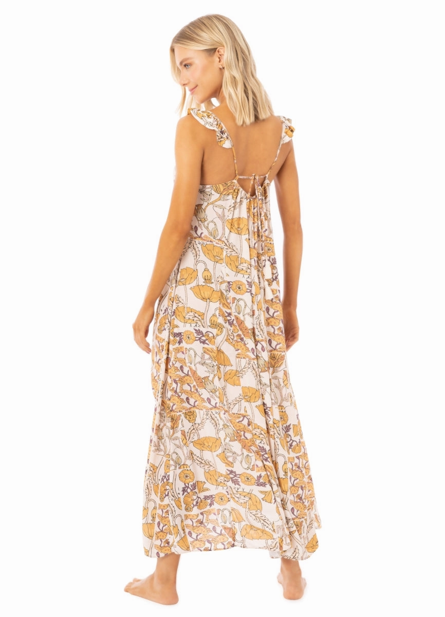 Maaji Antique Botanical Annie Midi Dress