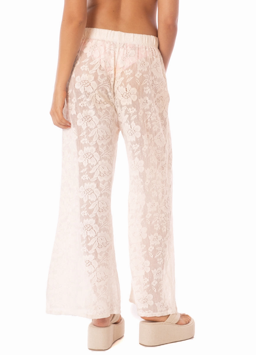 Maaji Floralwhite Lace Elise Pants