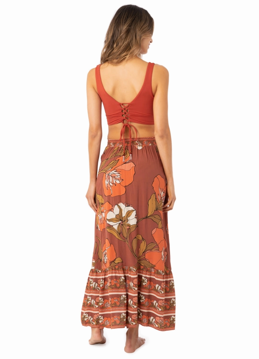 Maaji Manet Flowers Saige Long Skirt