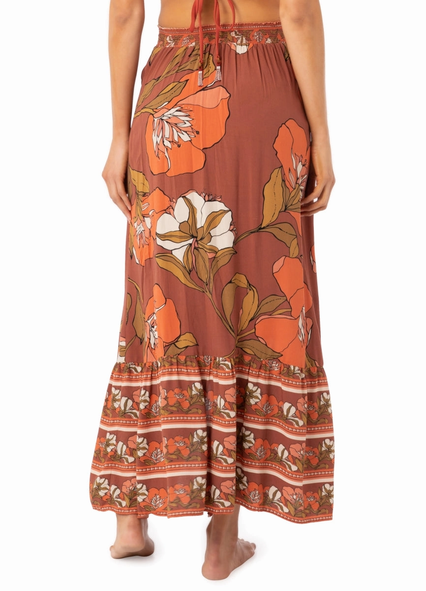 Maaji Manet Flowers Saige Long Skirt