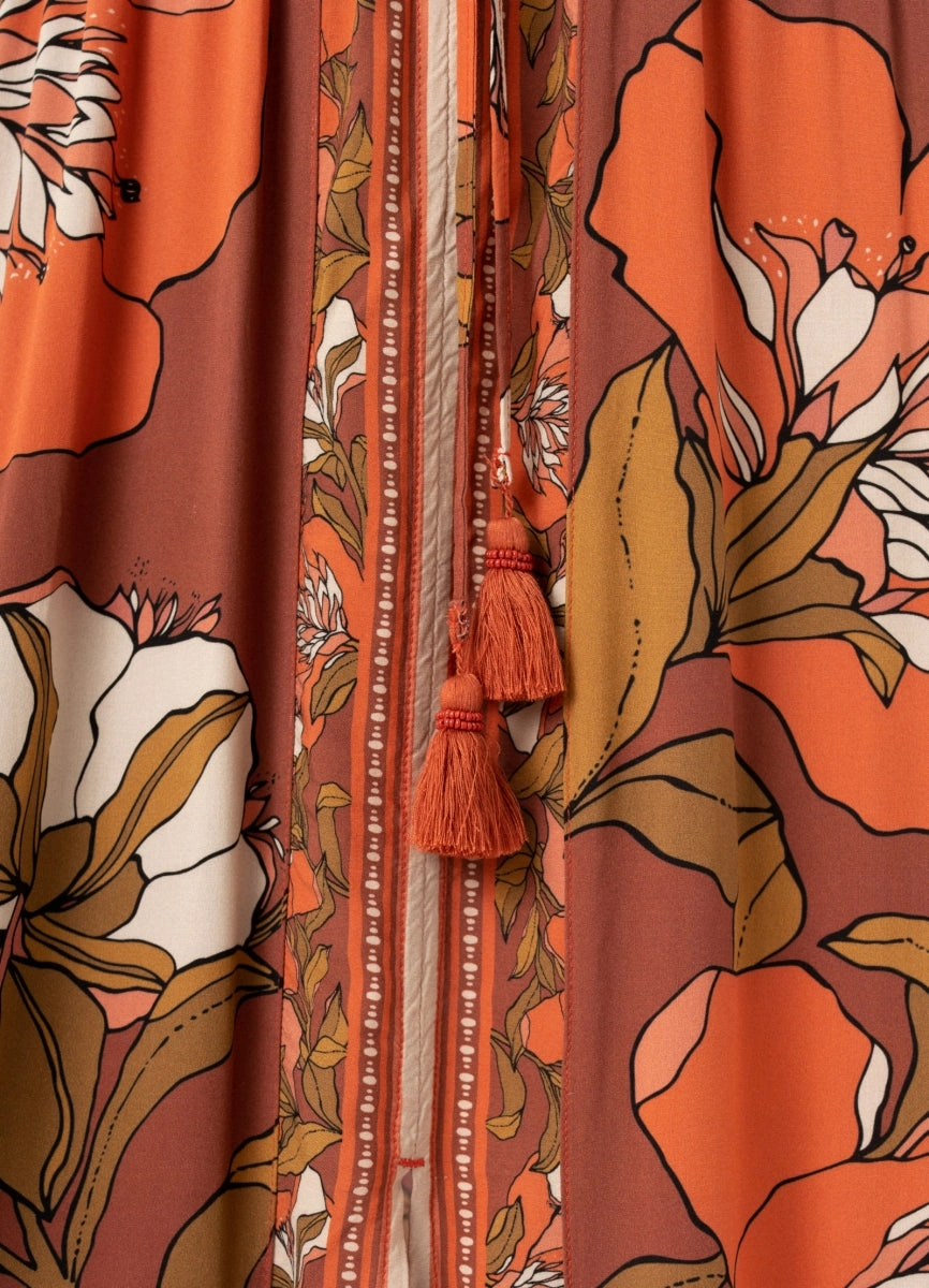 Maaji Manet Flowers Saige Long Skirt