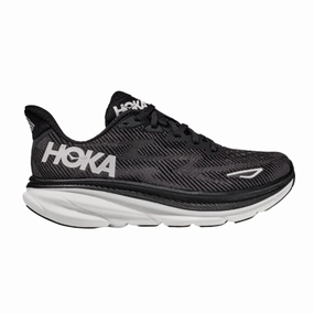 Men's Clifton 9 - Black/White (D Width)