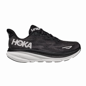 Men's Clifton 9 - Black/White (D Width)