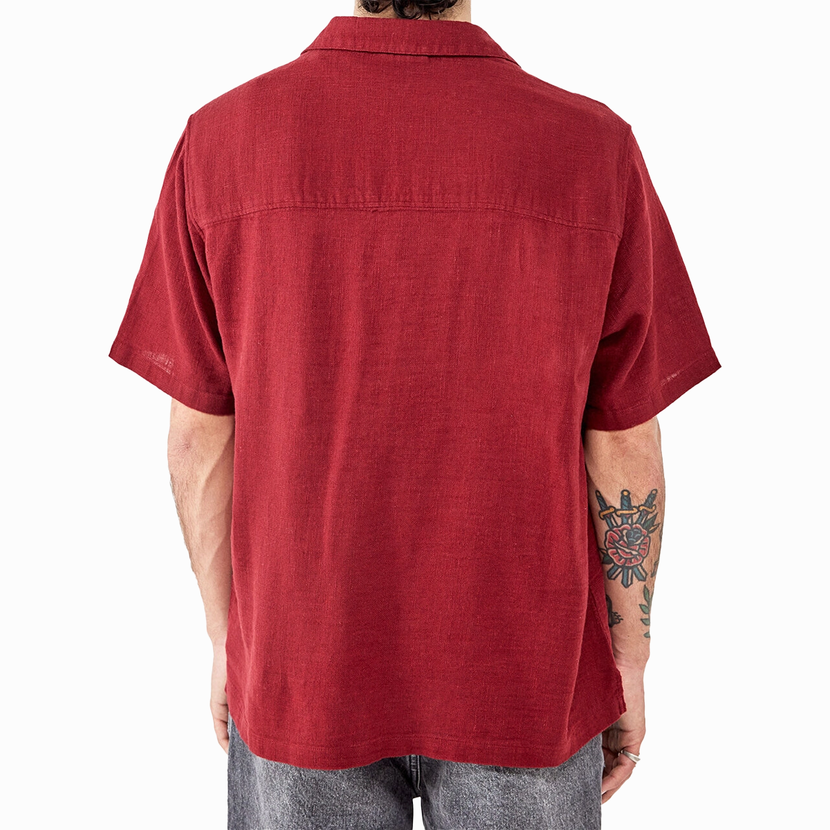 Men's Gauze Crinkle Shirt