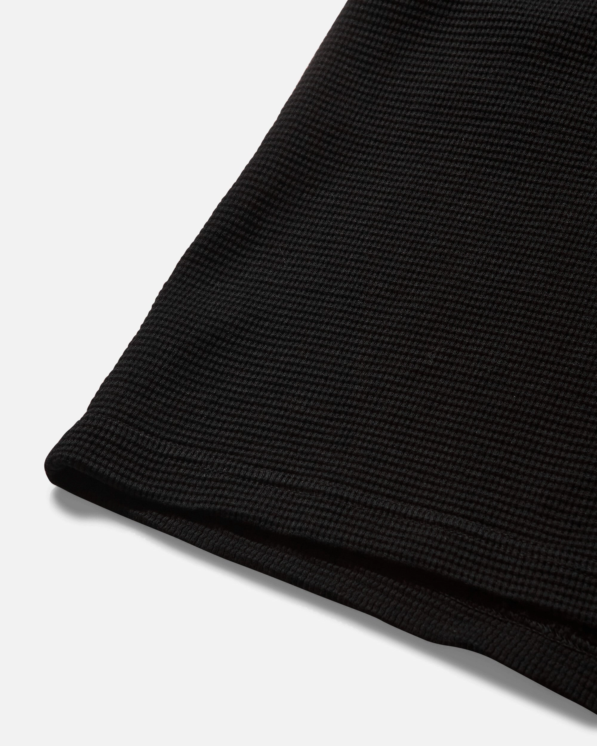 Men's Midtown Logo Waffle Knit Top Black