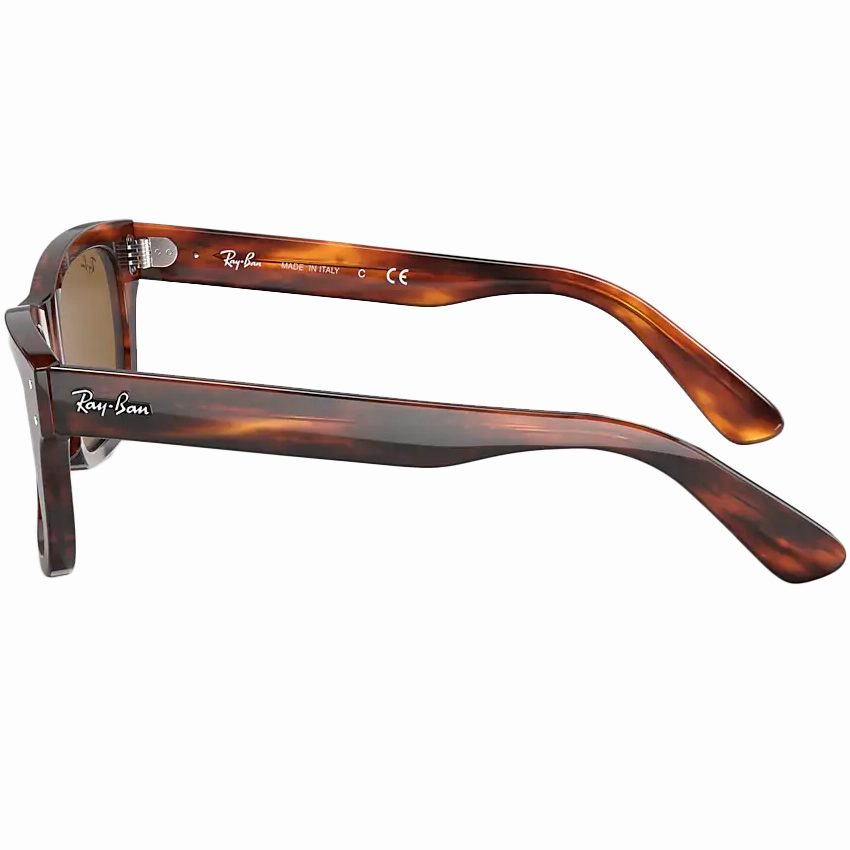 Mr. Burbank Striped Havana Tortoise/Brown