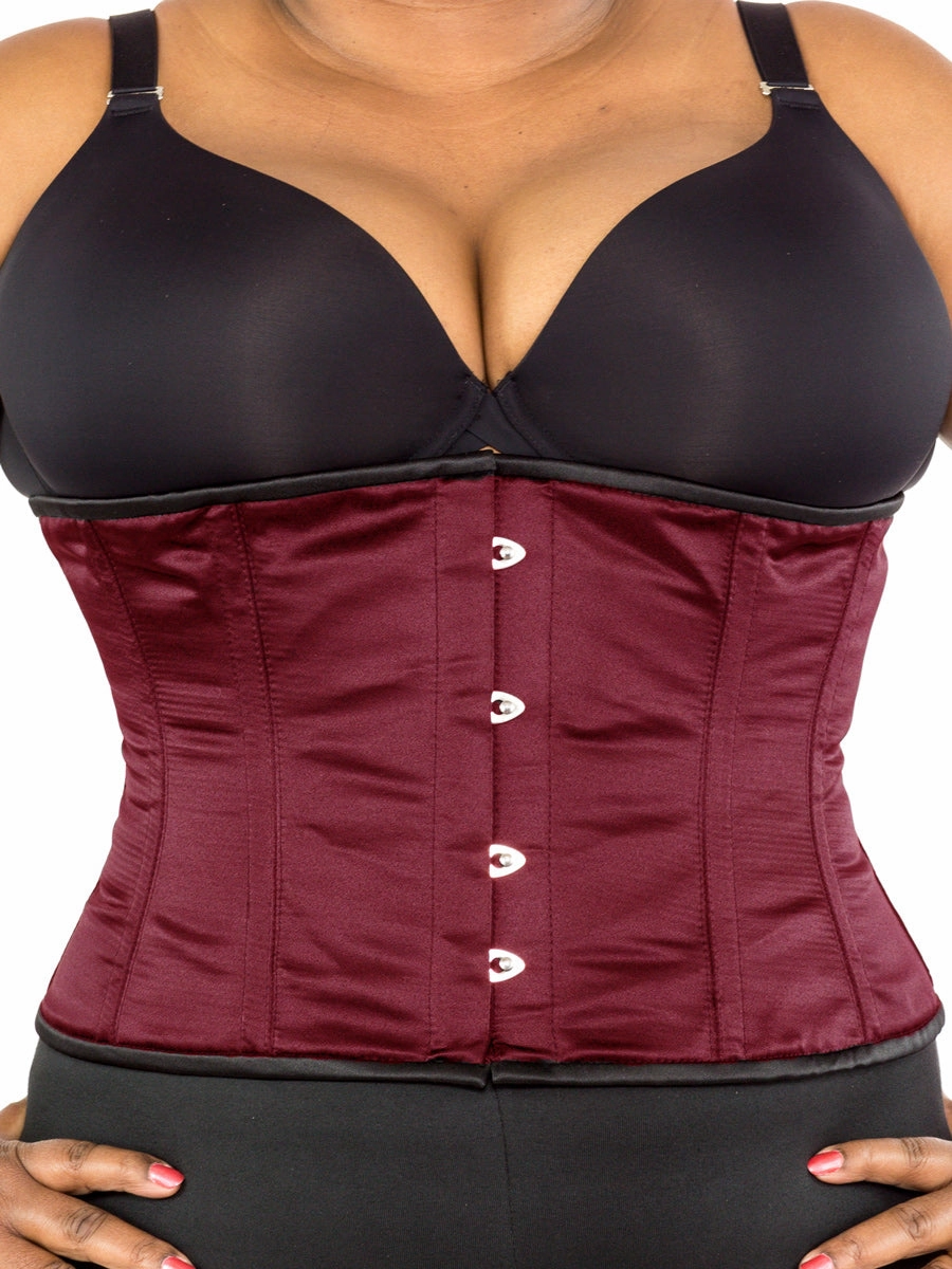 Plus Size Satin Modern Curve Standard Underbust Corset : CS-305