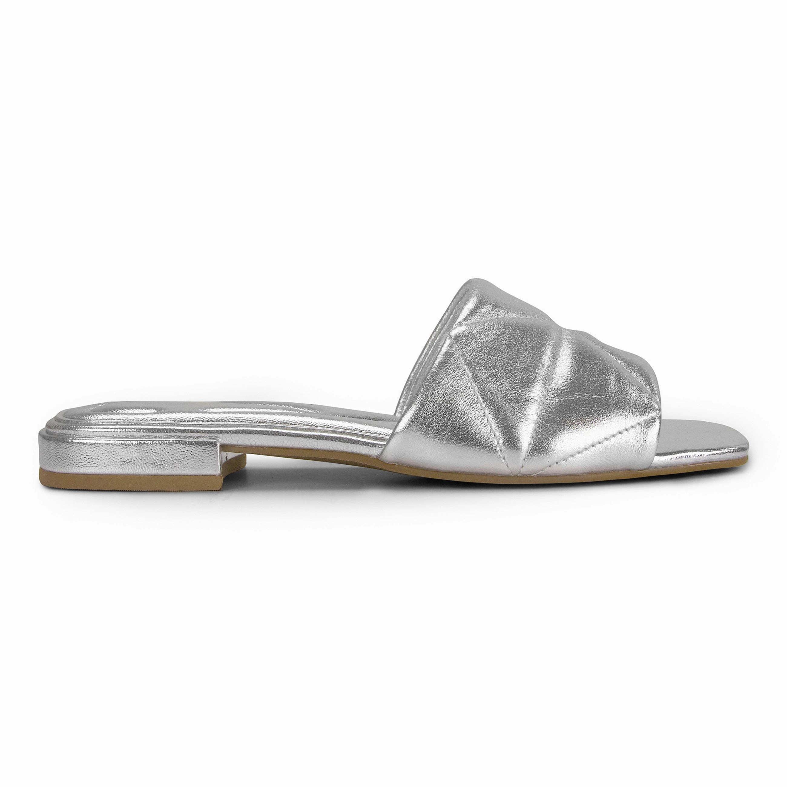 Quincie Flat Slide Sandals