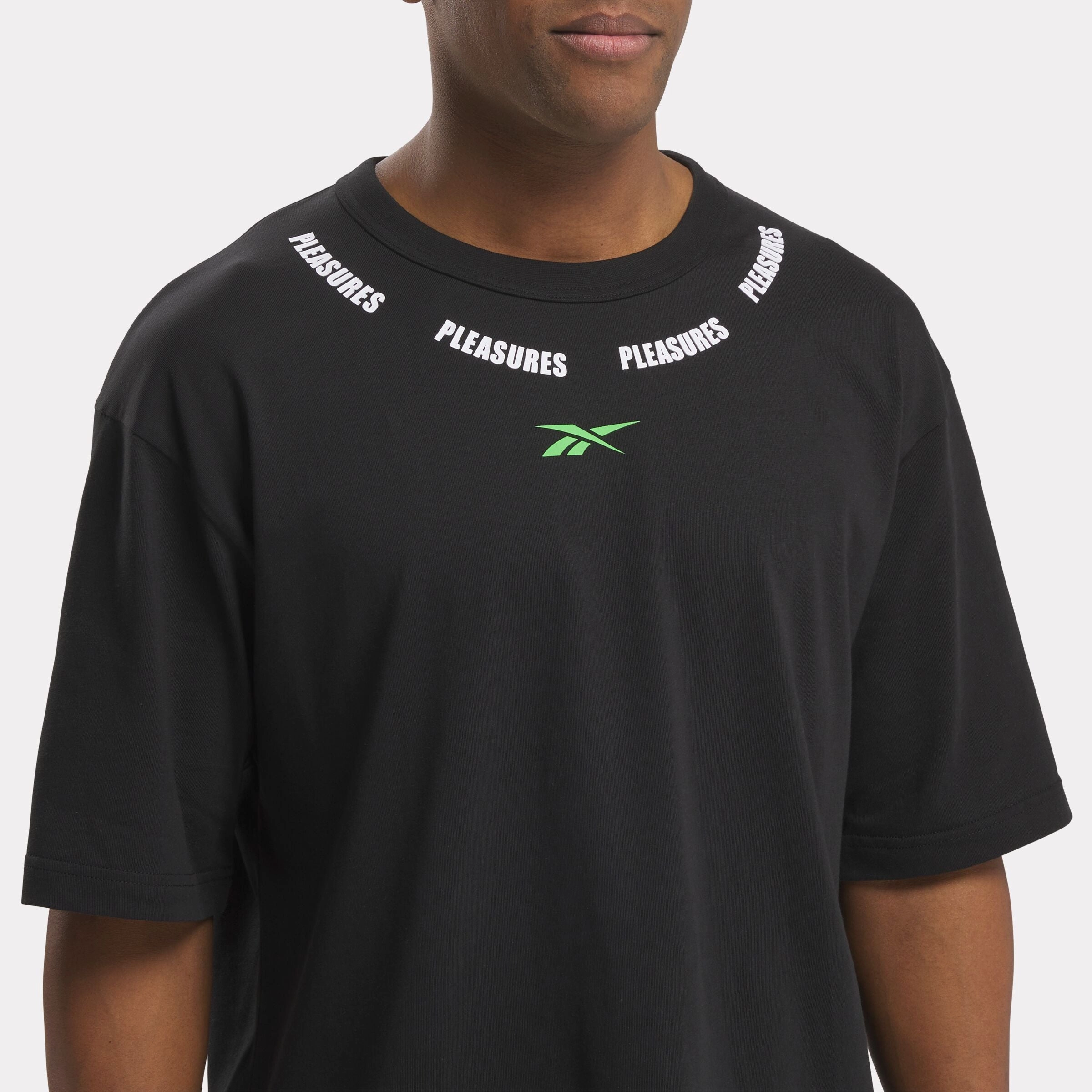 Reebok X Pleasures Tee Black