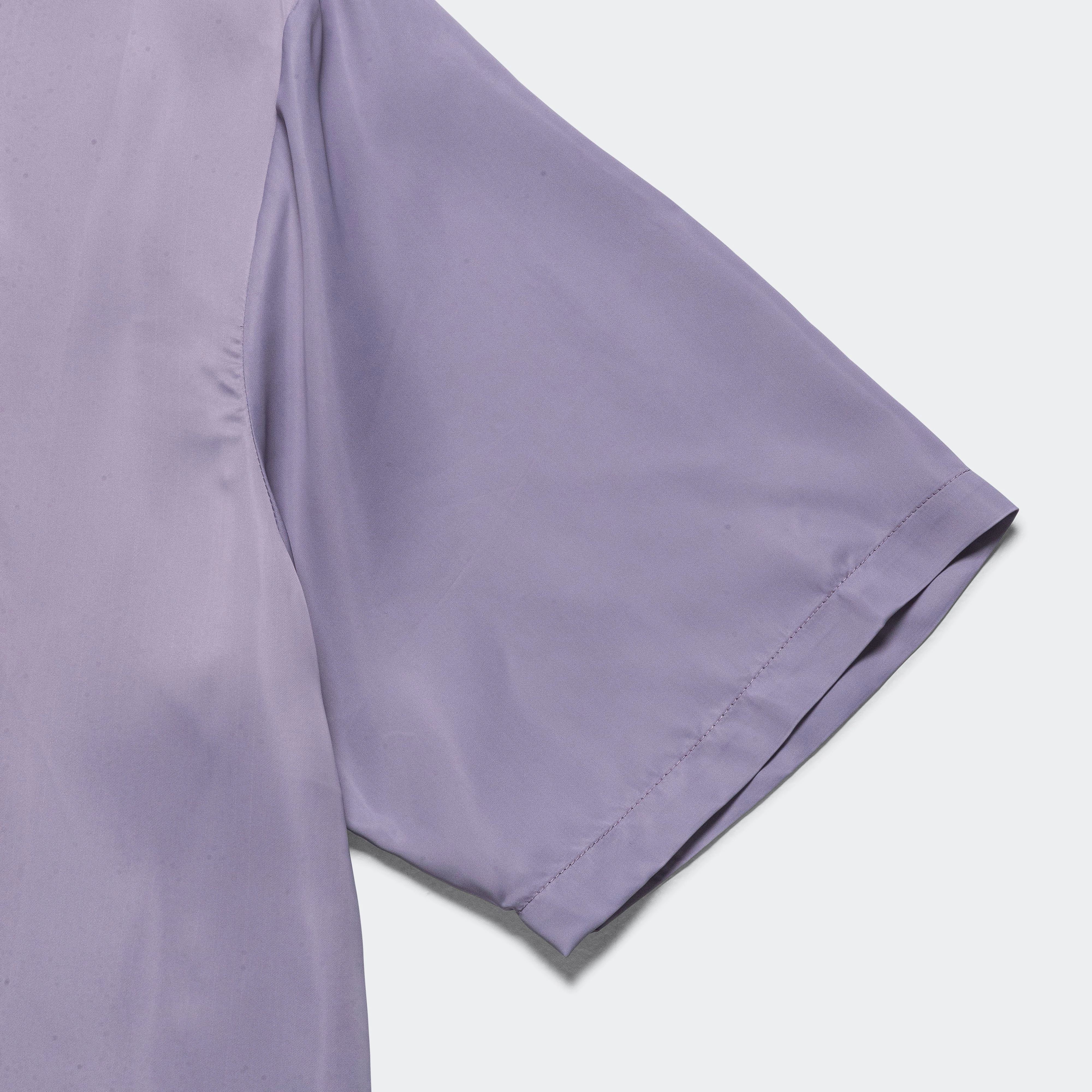 S/S Woven Polo - Purple 4oz Curpro