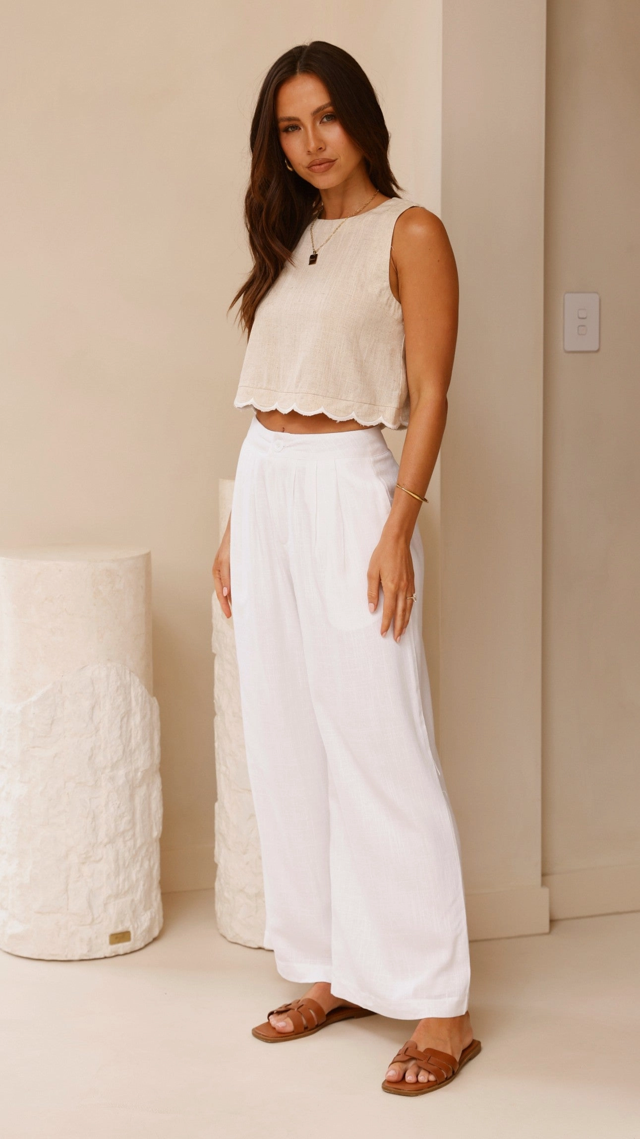Sadie Top - Beige
