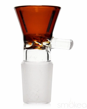 SMOKEA 18mm Glass on Glass Funnel Bowl