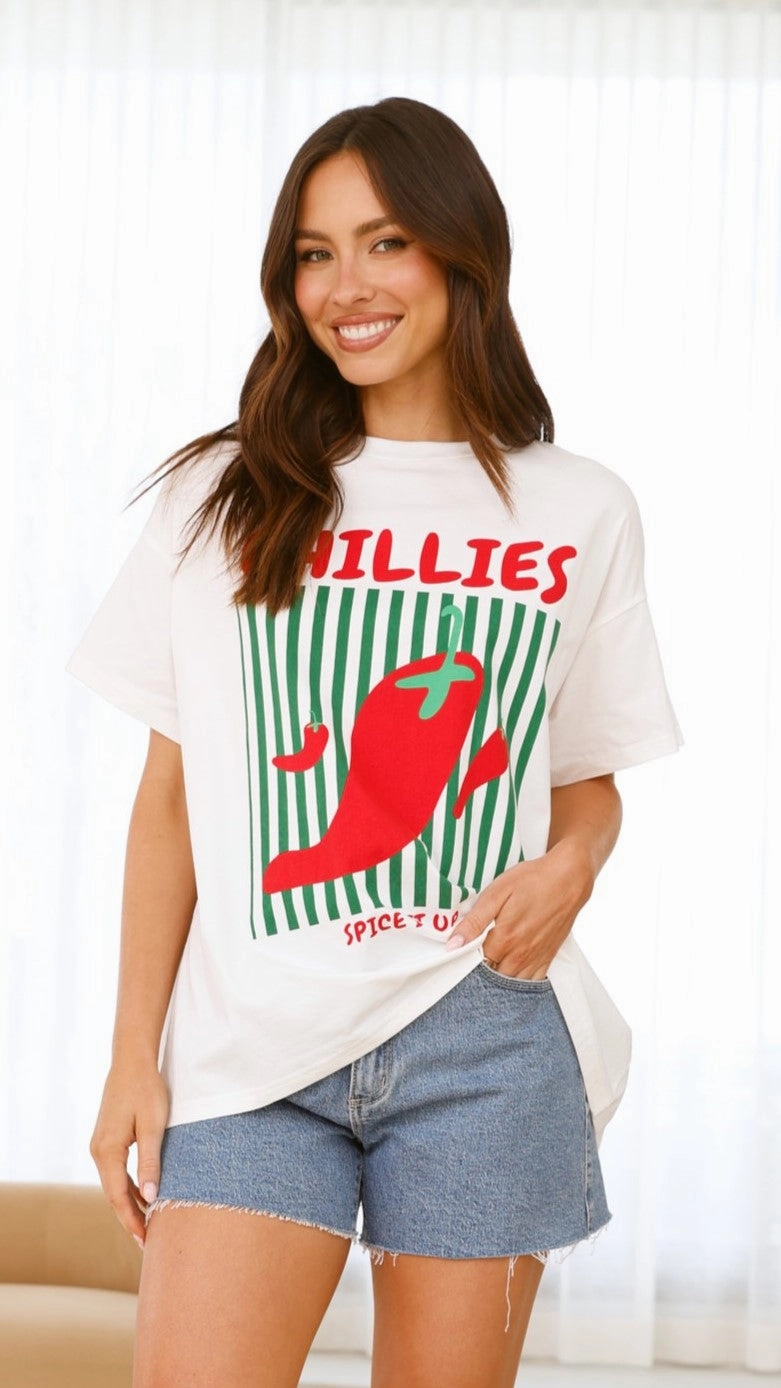 Spice It Up Tee - Chillies