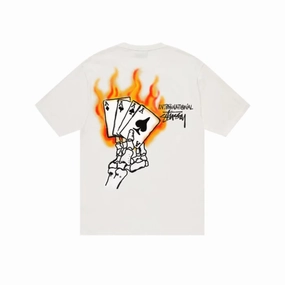Stüssy Read Em' N' Weep Pigment Dyed T-shirt Natural