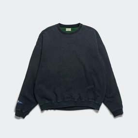 SWT Knit 2Tones Remake BIG SWT (BONE) - BLKxGreen