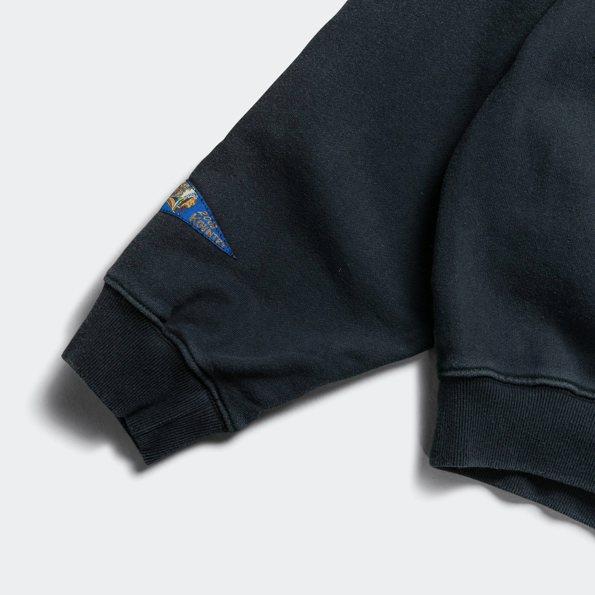 SWT Knit 2Tones Remake BIG SWT (BONE) - BLKxGreen