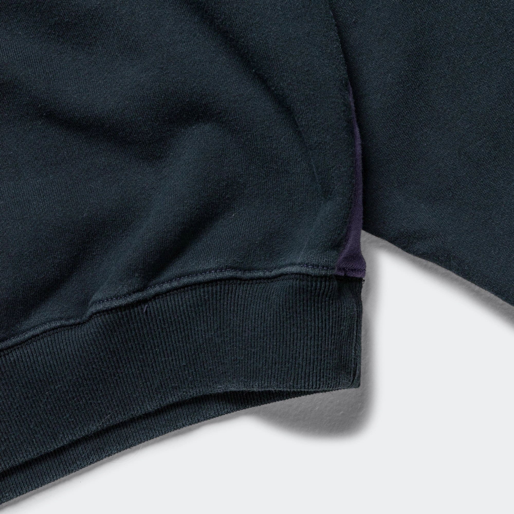 SWT Knit 2Tones Remake BIG SWT (BONE) - BLKxPurple