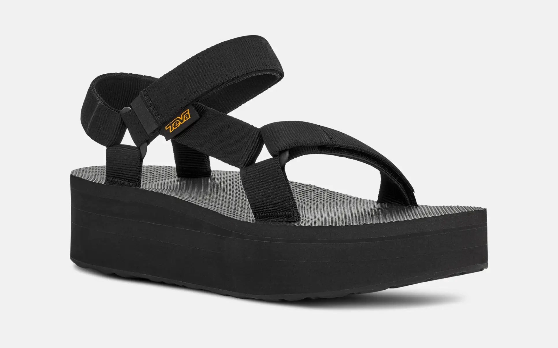 Teva Flatform Universal Black Sandals